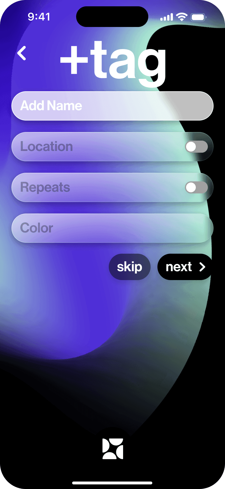 Dash specialized tags — tag filter view